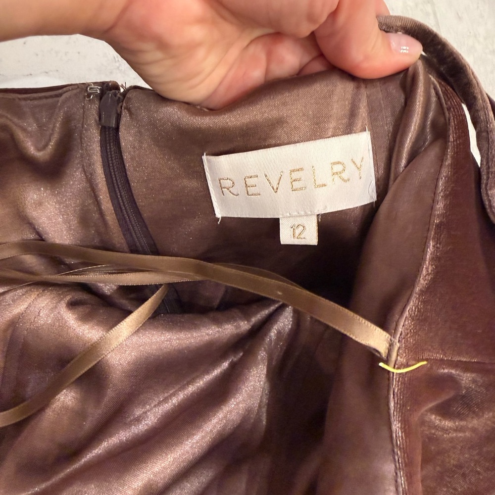 Revelry Rava Velvet Dress - Picture 2 of 8